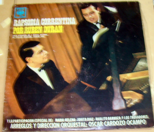 Ruben Duran Rapsodia Correntina Lp Argentino / Kktus