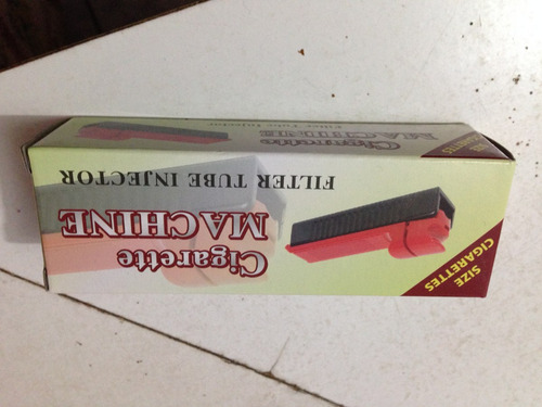 Maquina Injector Entubar Para Llenar Tabaco Hecha De Pvc