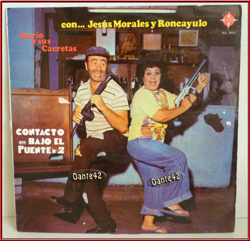 Dante42 Disco 33 Vinilo Lp Longplay Contacto Bajo Puente Nº2