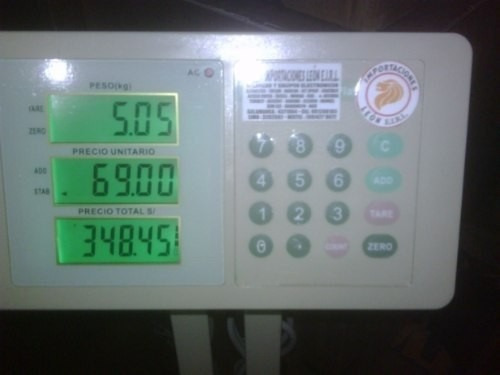 Balanza Electronica Qua /korea 300 Kg Importaciones Leon G.l