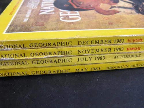comprar Mercurio Peruano: Revista National Geographic 1983 4uni L49