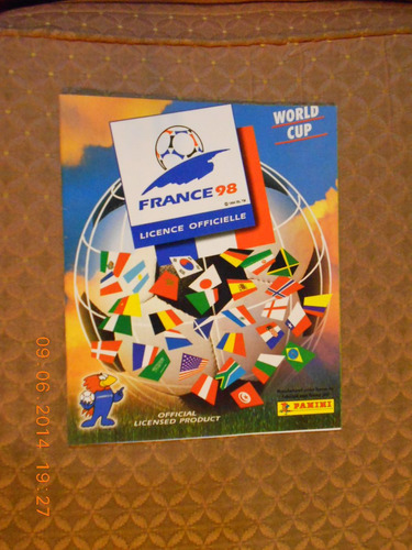 Album Mundial 1998 Oficial Replica Panini Ed. Por La Nacion