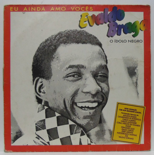 Lp Evaldo Braga - Eu Ainda Amo Vocês - 1987 - Polydor