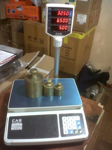 Balanza Electronica Cas Pr-30kg/korea Importaciones Leon G.l