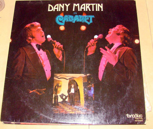 Dany Martin En Cabaret Lp Argentino / Kktus