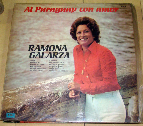 Ramona Galarza Al Paraguay Con Amor Lp Argentino / Kktus