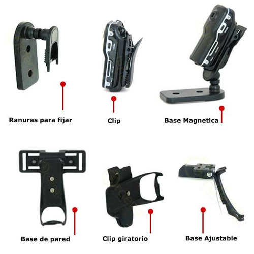 Imagen 2 de 5 de Mini Camara Espia Dvr Alta Definicion Hd Activado Por Voz