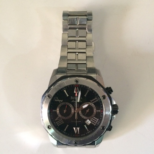 Relógio Luxo Bulova Marine Star 98b106 Importado Ac Trocas