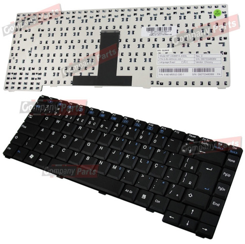 Teclado Positivo Premium Firstline Sim+ Mp-03088pa-4309l Br