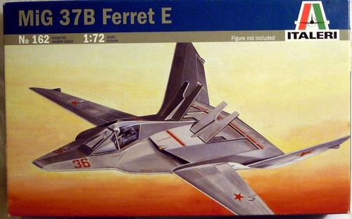 Modelismo Ruso Mikoyan Gurevich Mig-37 Ferret 1/72