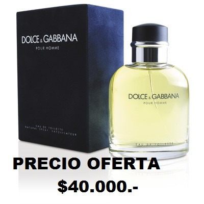 ¡oferta!perfume Dolce&gabbana Pour Homme 125 Ml