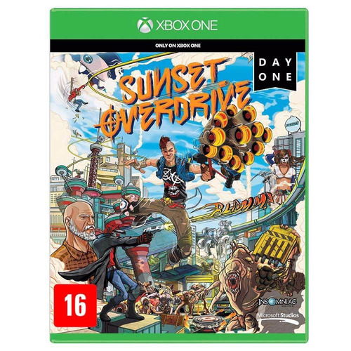 Sunset Overdrive Day One Edition Xbox One Original Lacrado