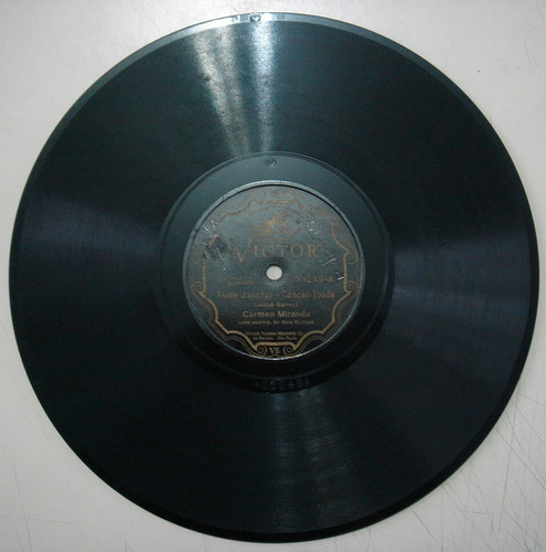 Disco 78 Rpm - Carmen Miranda -rca Victor33.249