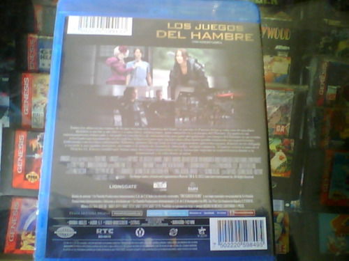 Imagen 2 de 2 de Los Juegos Del Hambre Blu-ray