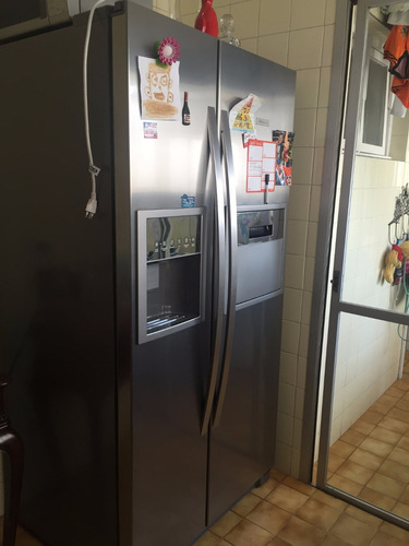 Refrigerador Eletrolux Duas Portas Inox Perfeito Estado