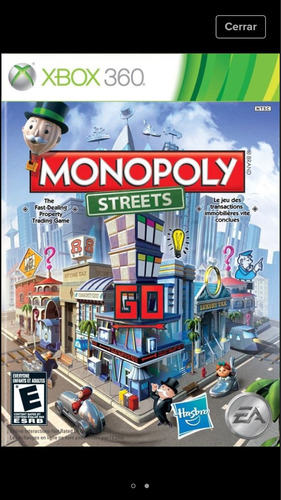 Monopoly Streets + Juego Adventures Kinect De Regalo 