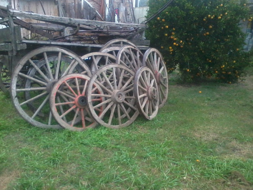 Ruedas De Madera Antiguas