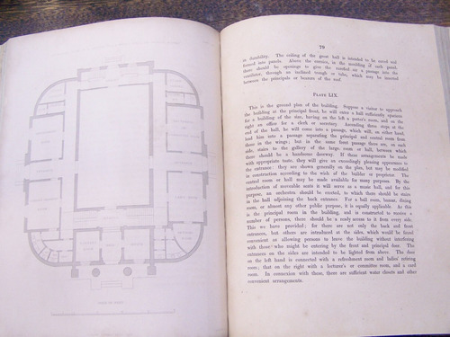 Select Designs For Public Buildings * S.h. Brooks * 1842 *