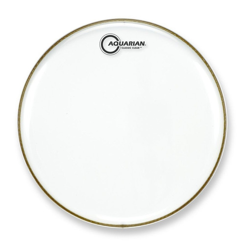 Parche Bateria Aquarian Cc-10 Tom Toms Clear 10  Capa Simple