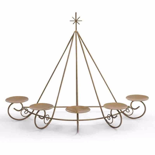 Candelero/centro Mesa Estrelladnavidad Home Interiors 47 Cm