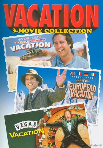 Dvd Vacation Movie Collection / Vacaciones / Incluye 3 Films