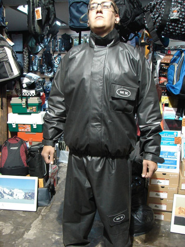 Traje De Lluvia Moto, Simil Alba O Delta. Garantía Un Año Mk