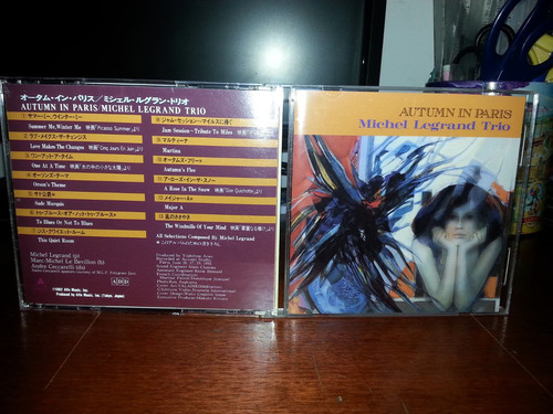 Michel Legrand Trio / Autumn Paris - 1992 - Cd Japan (Usado)
