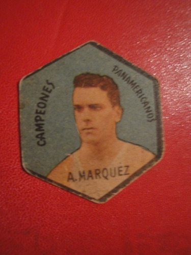 Figuritas Campeones Panamericanos A. Marquez Atletismo