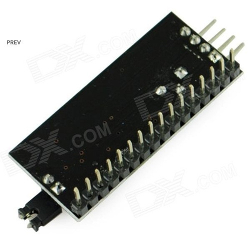 Lcd1602 Adaptador Pantalla Ilc / Interfaz I2c- Arduino Ii2