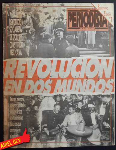 [el Periodista] N°0 | Nov87 | Especial Revolución 1917-1987