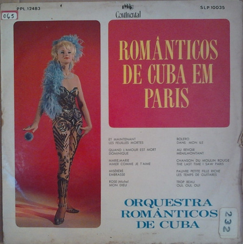 Românticos De Cuba Em Paris - 1971