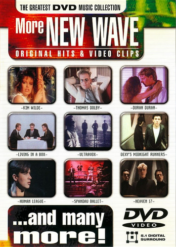 Dvd Original More New Wave China Crisis Marc Almond Heaven17