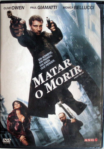 Dvd - Matar O Morir - Clive Owen - Monica Bellucci