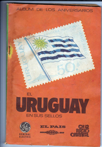 Albun De Figuritas El Uruguay En Sus Sellos