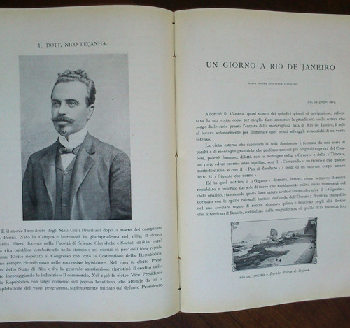 Imagen 3 de 4 de Il Libro D´oro Degli Italiani All´estero Anno I Vol Ii 1909