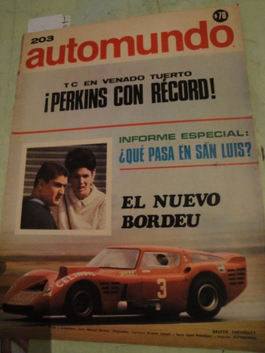 Automundo 203 Chevrolet Beufer Anexo Torino Liebre Fiat 130