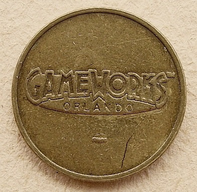 Ficha Token Usa Gameworks Orlando Oferta