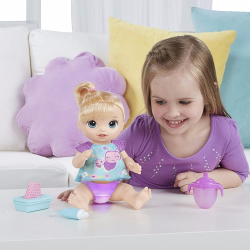 Boneca Baby Alive Fraldinha Mágica Loira Original Hasbro