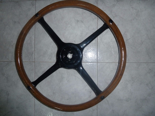 Volante De Madera De Auto Vehículo 