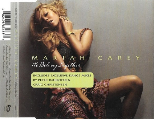Mariah Carey We Belong Together Maxi Single Uk 5 Tracks