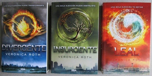 Pack Trilogía Divergente / Roth (envíos)