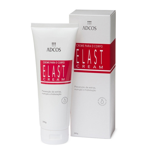 Creme Para O Corpo Elastcream 240g Adcos