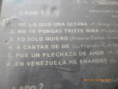 Vinilo Lp De Katunga Cara De Gitana (u122