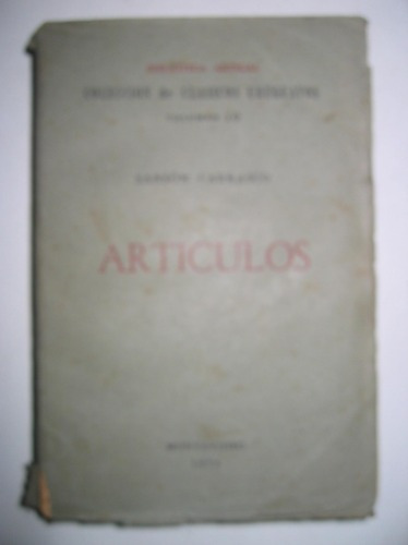 Articulos Sanson Carrasco Biblioteca Artigas M I P P S 1953