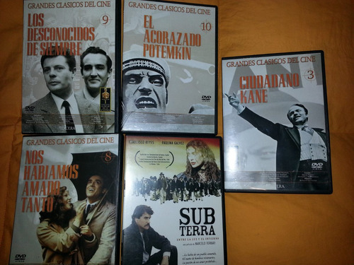 Cinco Dvd Clasicos Nuevos