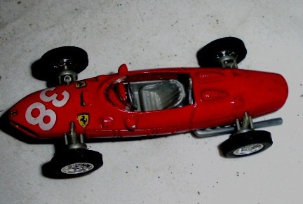 Auto Carrera 1961  Ferrari -f-1-coleccion -maqueta-