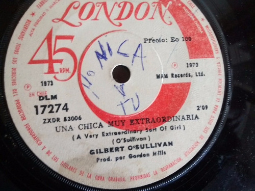 Vinilo Single De Gilbert Osullivan - Clair ( J31 P164