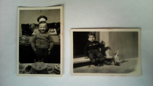 2 Fotografías Antiguas.niños.leer(precio X 2)