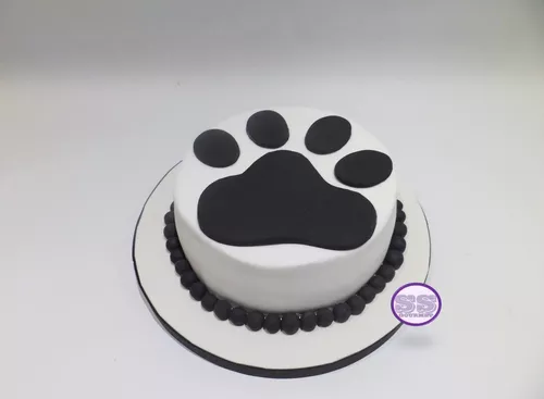 Torta Huella De Perro - Tortas Para Eventos - Cumpleaños ! | MercadoLibre