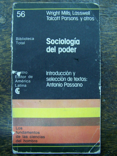 Sociologia Del Poder * Varios Autores * Ceal *